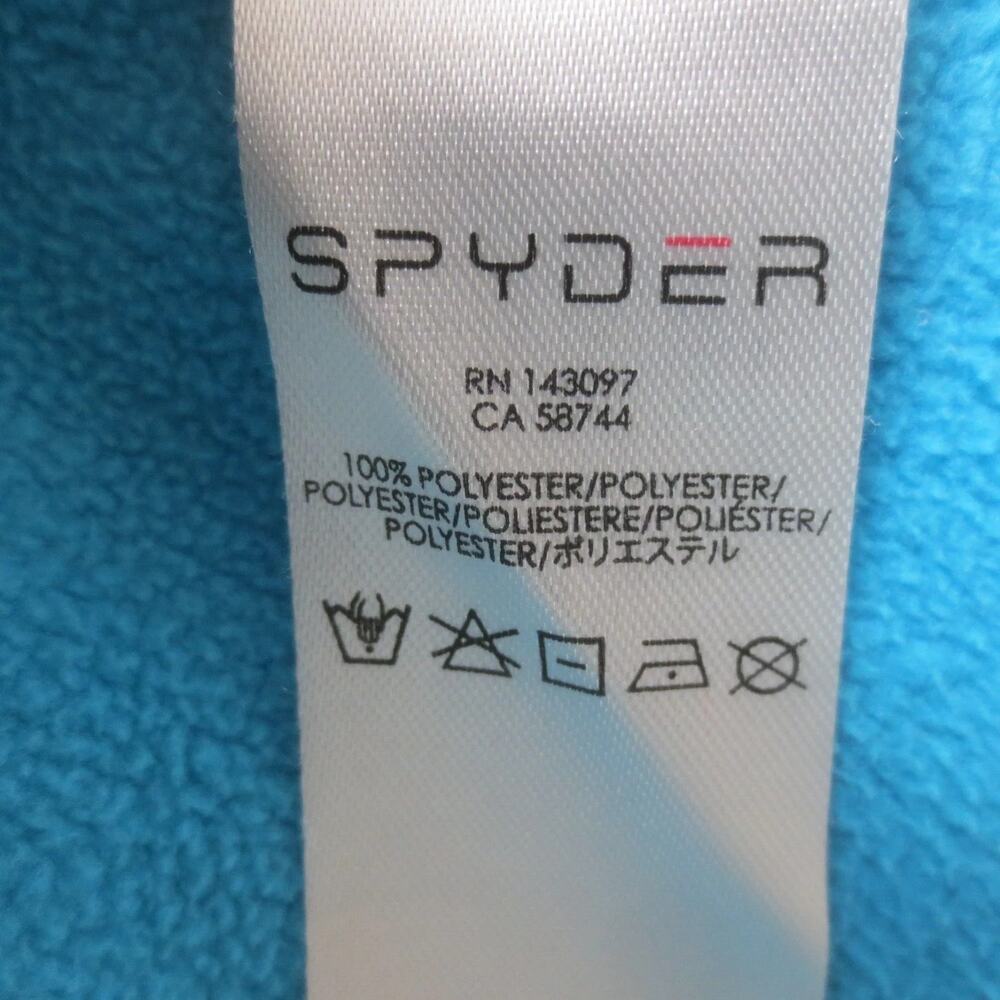 Spyder Endure Core Sweater Jacket Women's Riviera Blue Zip Pockets 508282 XL - Picture 10 of 11